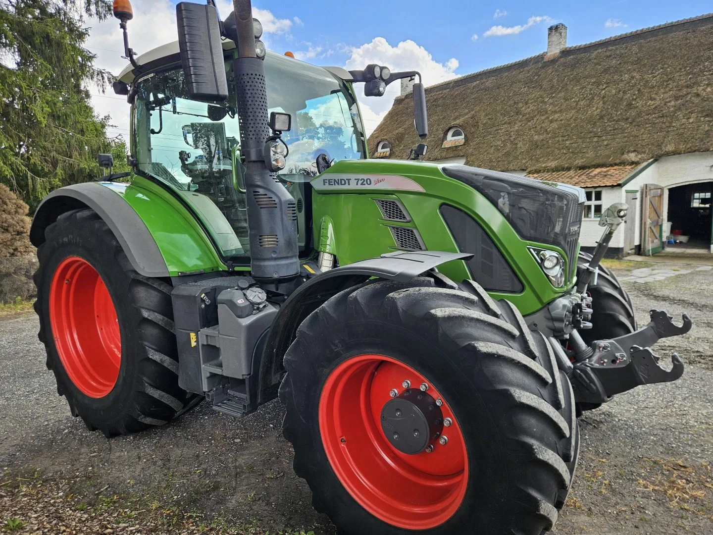Fendt 2018 - 720 S4 Profi Plus 2rem pedaal MOTOR NEU VF Banden(718 722 724) immagine 1