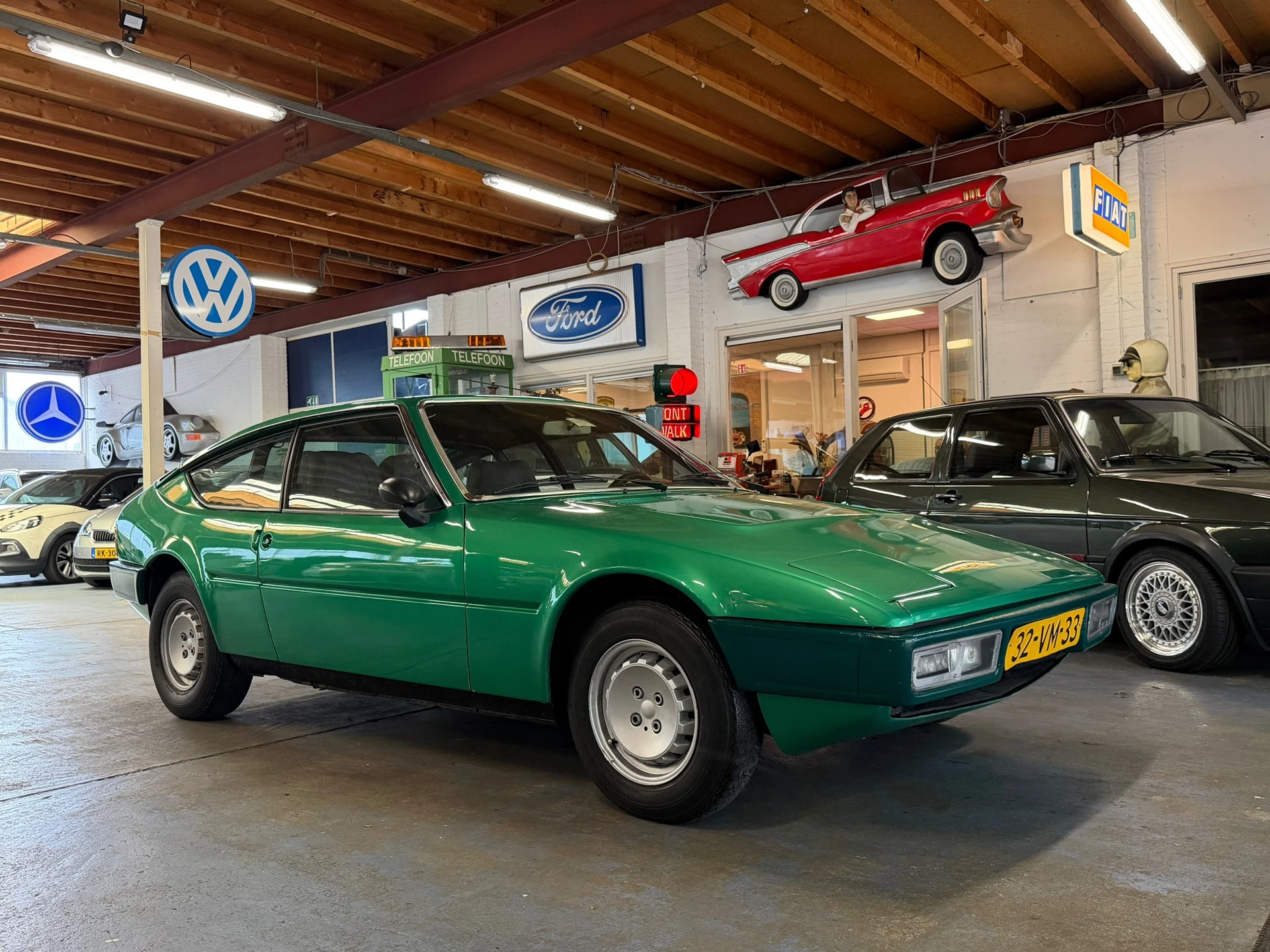 Talbot Matra Bagheera 1978 - S bj.1978 NL auto|30 jaar in showroom gestaan. afbeelding 5