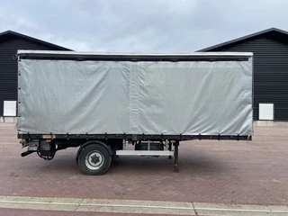 Blomenröhr N/A 2003 - Be oplegger 5.5 ton schuifzeilen schuifdak en laadklep 750 kg afbeelding 1