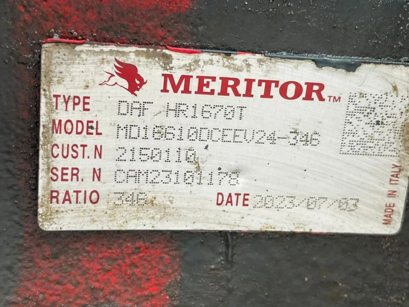 DAF 2023 - 2150110 / 2150154 HR1670T TANDEMSTEL afbeelding 4