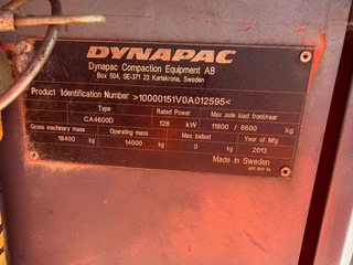 Dynapac N/A 2013 - CA 4600 D obrazek 11