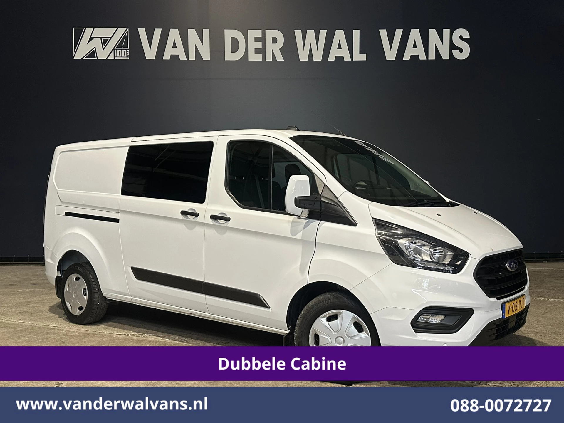 Ford Transit Custom 2023 - 2.0 TDCI 130pk L2H1 Dubbele Cabine Euro6 Airco | 6-Zits | LED | Cruisecontrol | Trekhaak obrázek 1