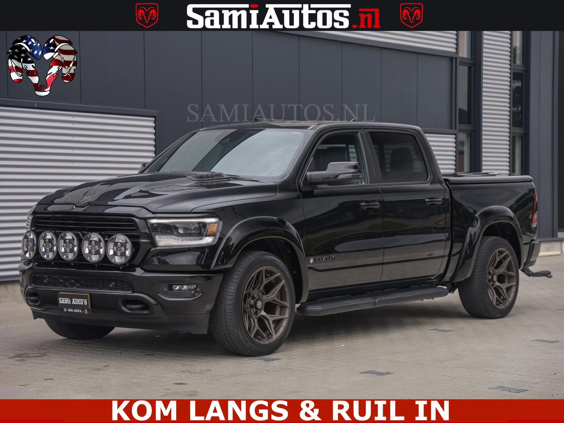 Dodge Ram Pick-Up 2023 - DE DONDER | 5.7 V8 HEMI | BRONZE BREDE WIELEN | WIDE BODY | OPEN UITLAAT KLEP | ZEER DIK | image 6