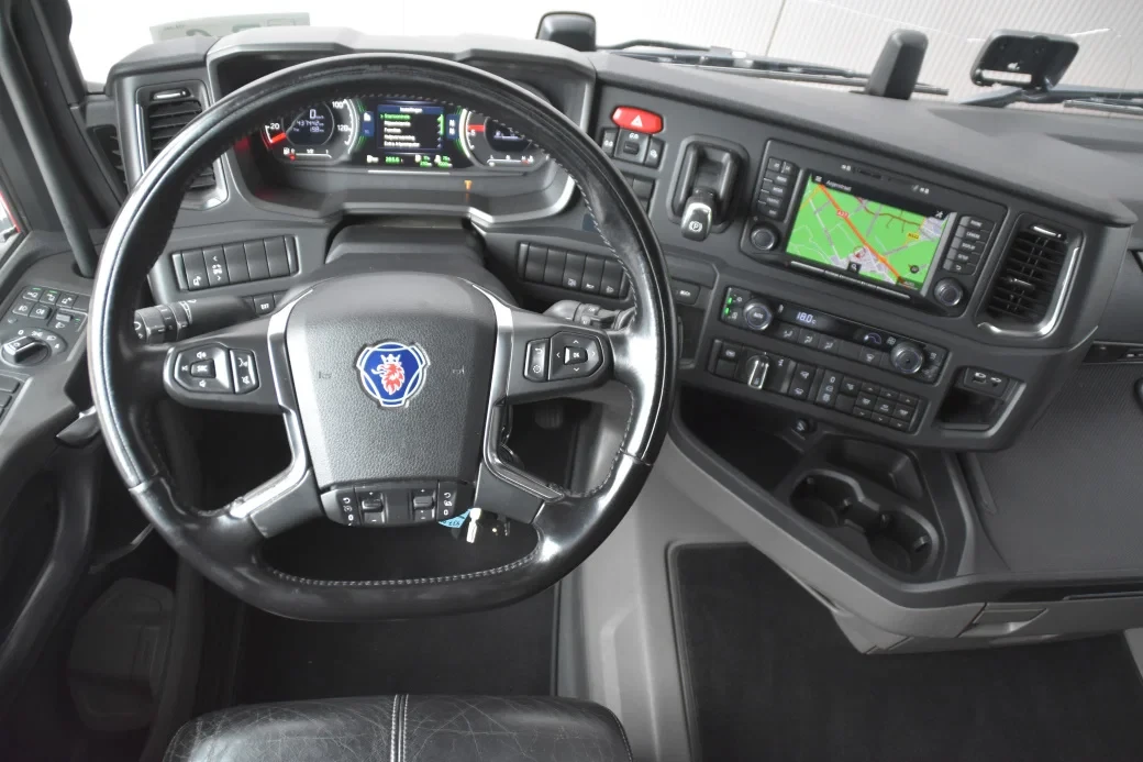 Scania R 2019 - R450 NGS 4x2NB - EURO 6 D - RETARDER - 437 TKM - FULL AIR - NAVI - LEATHER SEATS - ALCOA'S - LED LIGHTS - afbeelding 6