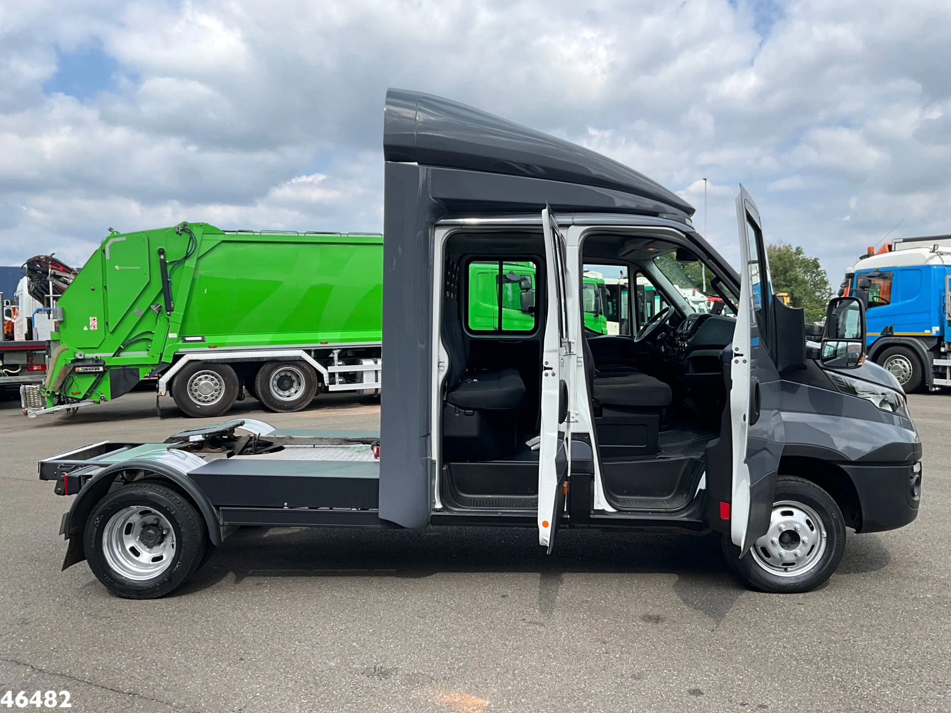Iveco Daily 2019 - 50C21 + Kuiper KPRO54 gesloten laadbak BE-Combi Just 31.119 km! afbeelding 38