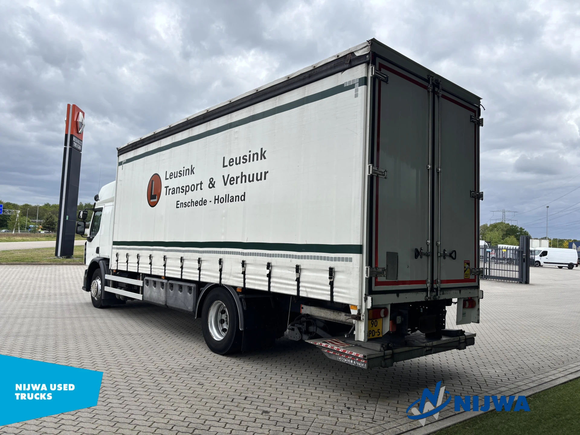 Renault D WIDE 4x2 Schuifzeil + Laadklep 2000KG 2020 afbeelding 4