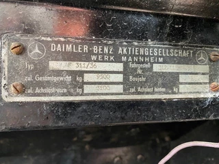 Mercedes-Benz N/A 1958 - LAF 311-36 4X4 OLDTIMER obrazek 13