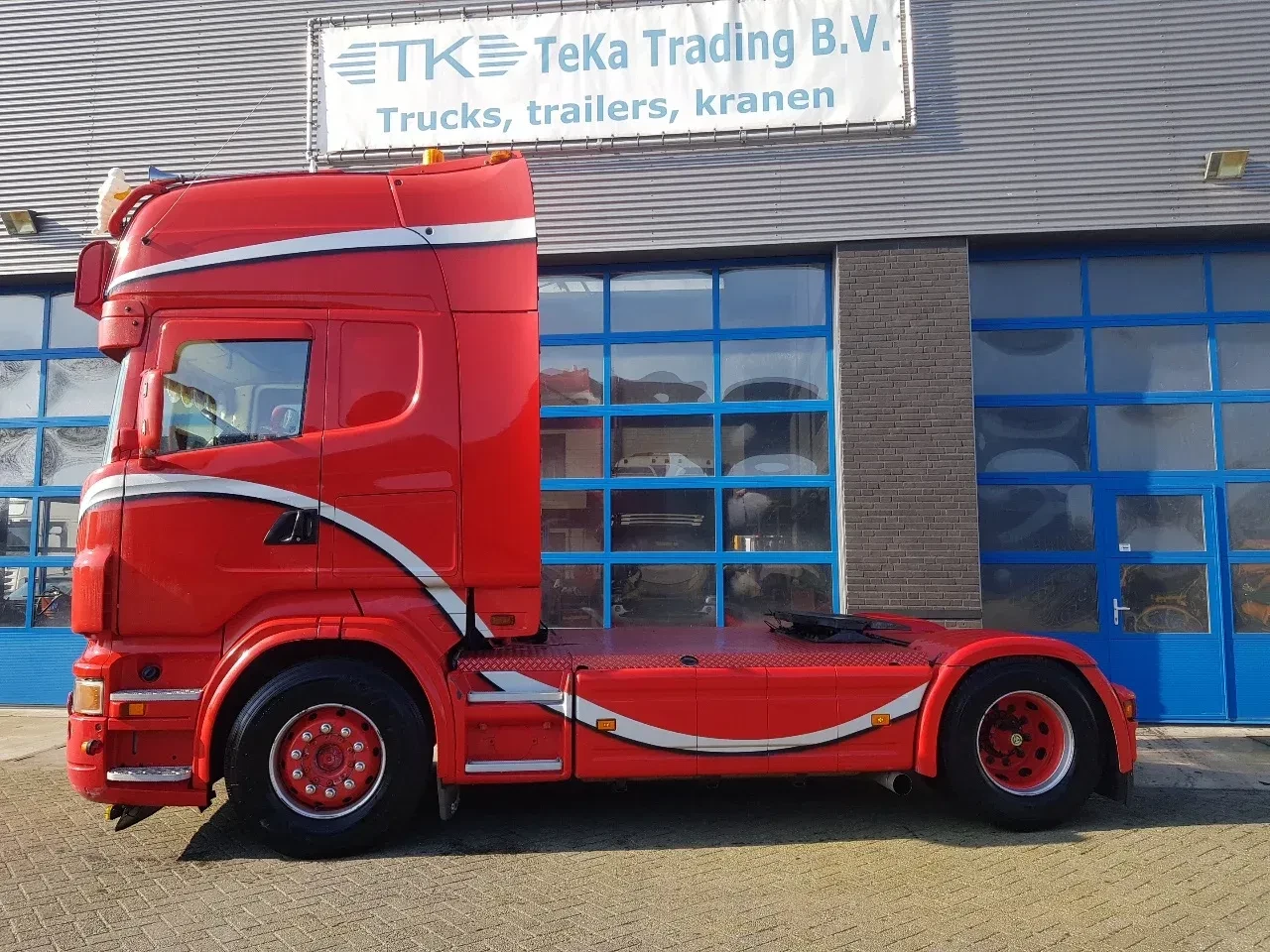 Scania R 2008 - R500 V8 Showtruck Open uitlaat Standairco Retarder obrázek 3