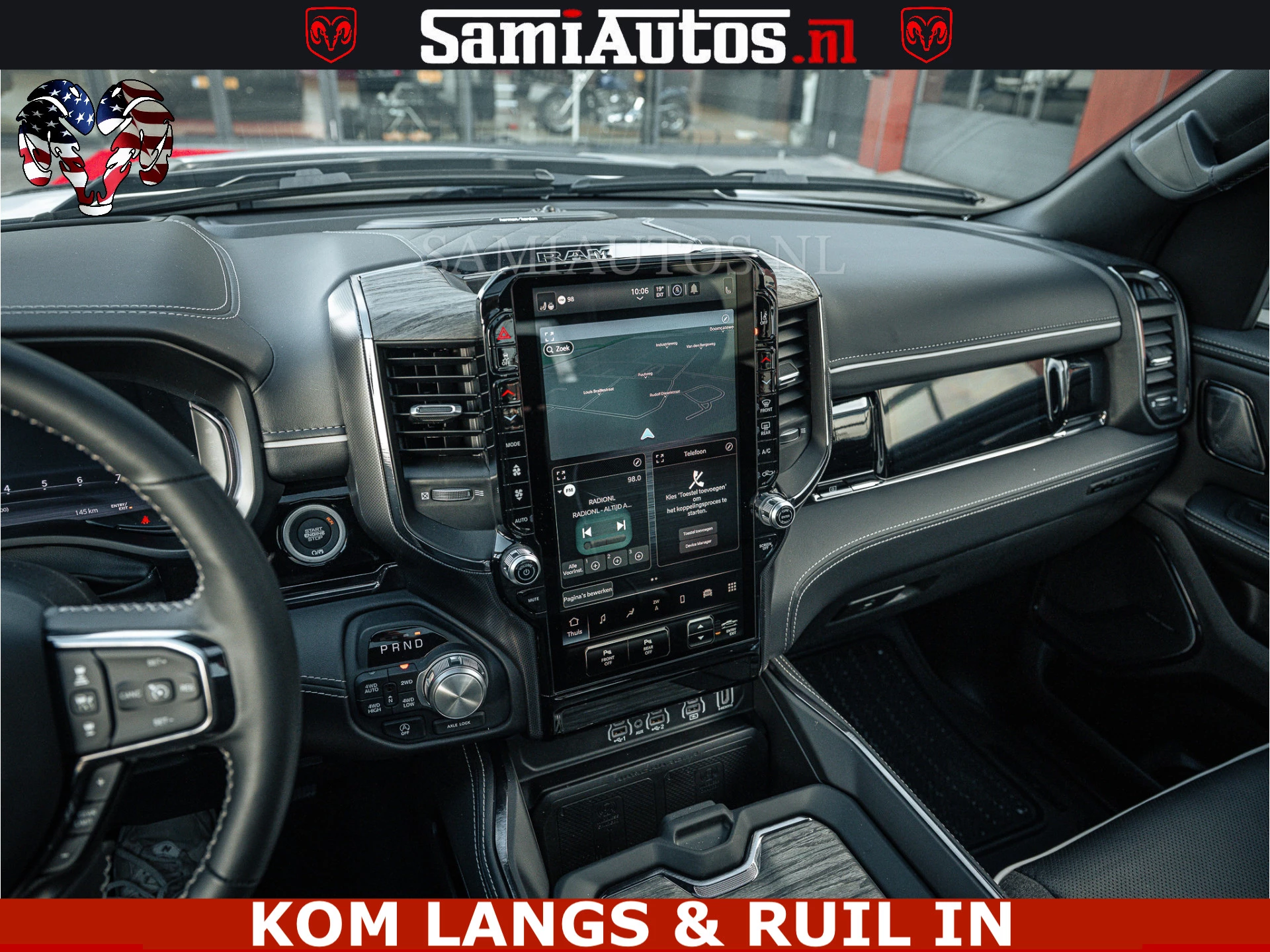 Dodge Ram Pick-Up 2024 - LIMITED H.O 540PK 706Nm | Massage + Full Option | De Meest Luxe en Volle in zijn Klasse | afbeelding 48