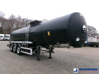 Magyar Bitumen / heavy oil tank inox 30.5 m3 / 1 comp + pump / ADR 03-01-2024 2002 imagen 2 miniatura