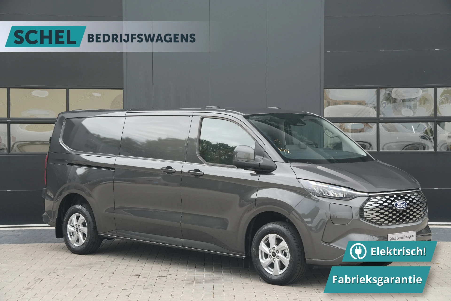 Ford E-Transit Custom 2026 - 340 L2H1 Limited 71 kWh 218pk - Carplay - Camera - Stoel-stuurverwarming - Rijklaar afbeelding 1