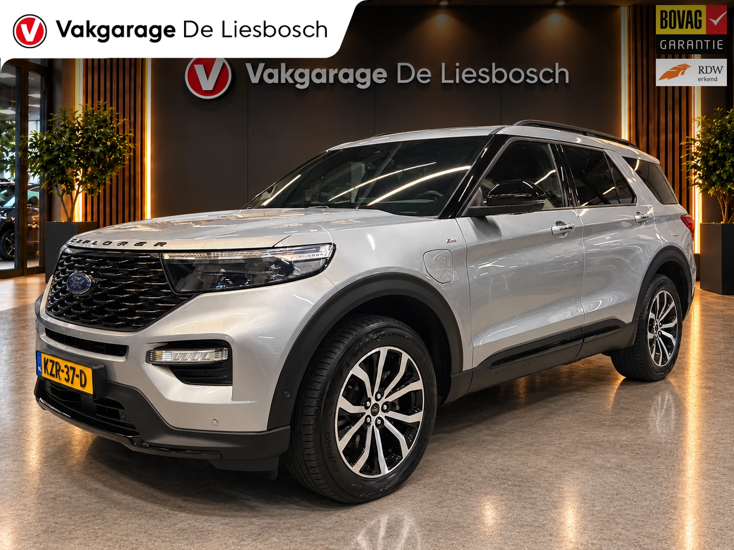 Ford Explorer 2022 - 3.0 V6 EcoBoost PHEV ST-Line/7 persoons/pano/B&O/stuut stooelverw/leder afbeelding 1