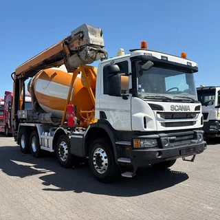 Scania P 2017 - P450 8X4 Euro 6 Retarder Putzmeister mixer obrazek 2