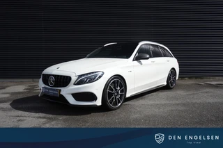 Mercedes-Benz C-Class 2018 - Estate AMG 43 4MATIC Pano Burmester ACC Cruise control Camera Navi Trekhaak for sale