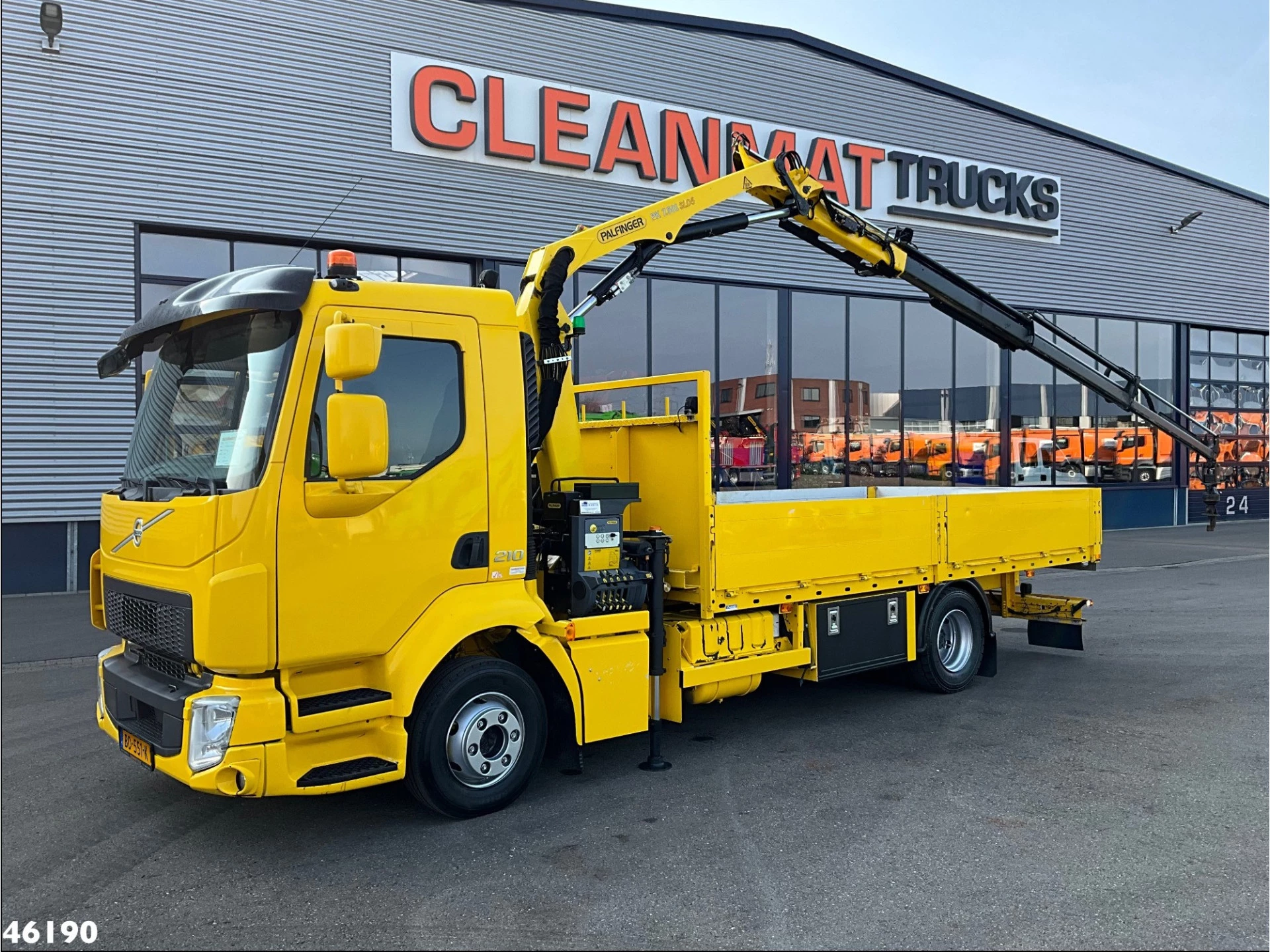 Volvo FE 210 Palfinger 7 Tonmeter laadkraan Just 82.979 km! 2020 afbeelding 1