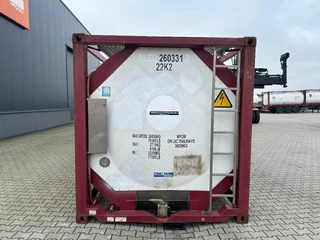 CIMC N/A 2017 - FOOD 20FT ISO / 25.910L-1-COMP. / L4BN / UN Portable / T11 / 5Y - + CSC test: 09-2027 zdjecie 6