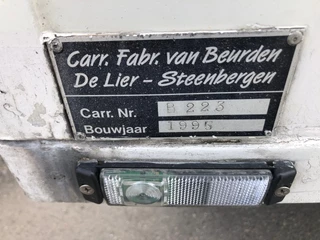 Burg N/A 1996 - 3 As Koel - Vries Vrachtwagen Aanhangwagen Gesloten, WP-13-KJ obrazek 12
