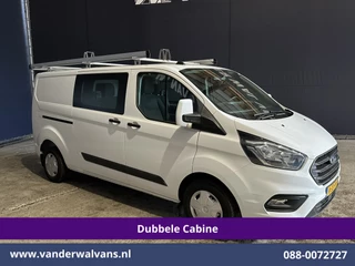 Ford Transit Custom 2021 - 2.0 TDCI 130pk L2H1 Dubbele Cabine Euro6 inrichting | Airco | 5-Zits | Imperiaal | LED | Cruisecontrol obrazek 8