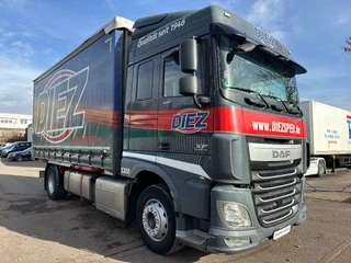 DAF XF 106.440 2015 - DAF XF 106 440 BL 4x2 *SpaceCab*Pritschenwagen mit Schiebeplane und EDSCHA - Verdeck* zdjecie 9