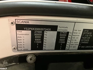 Scania P 2012 - 360 8x2 Hiab 21 Tonmeter laadkraan zdjecie 28