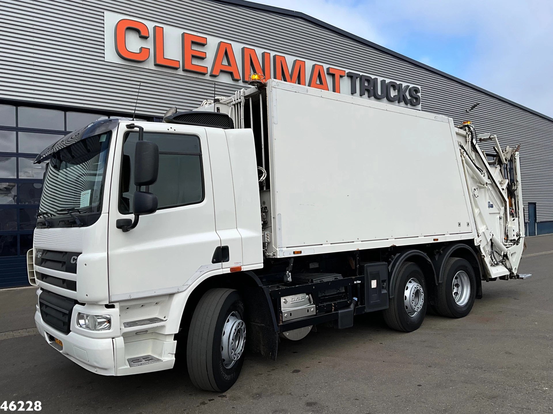 DAF FAG 75 CF 250 Haller 20m³ Manual gearbox 2013 obrázek 1