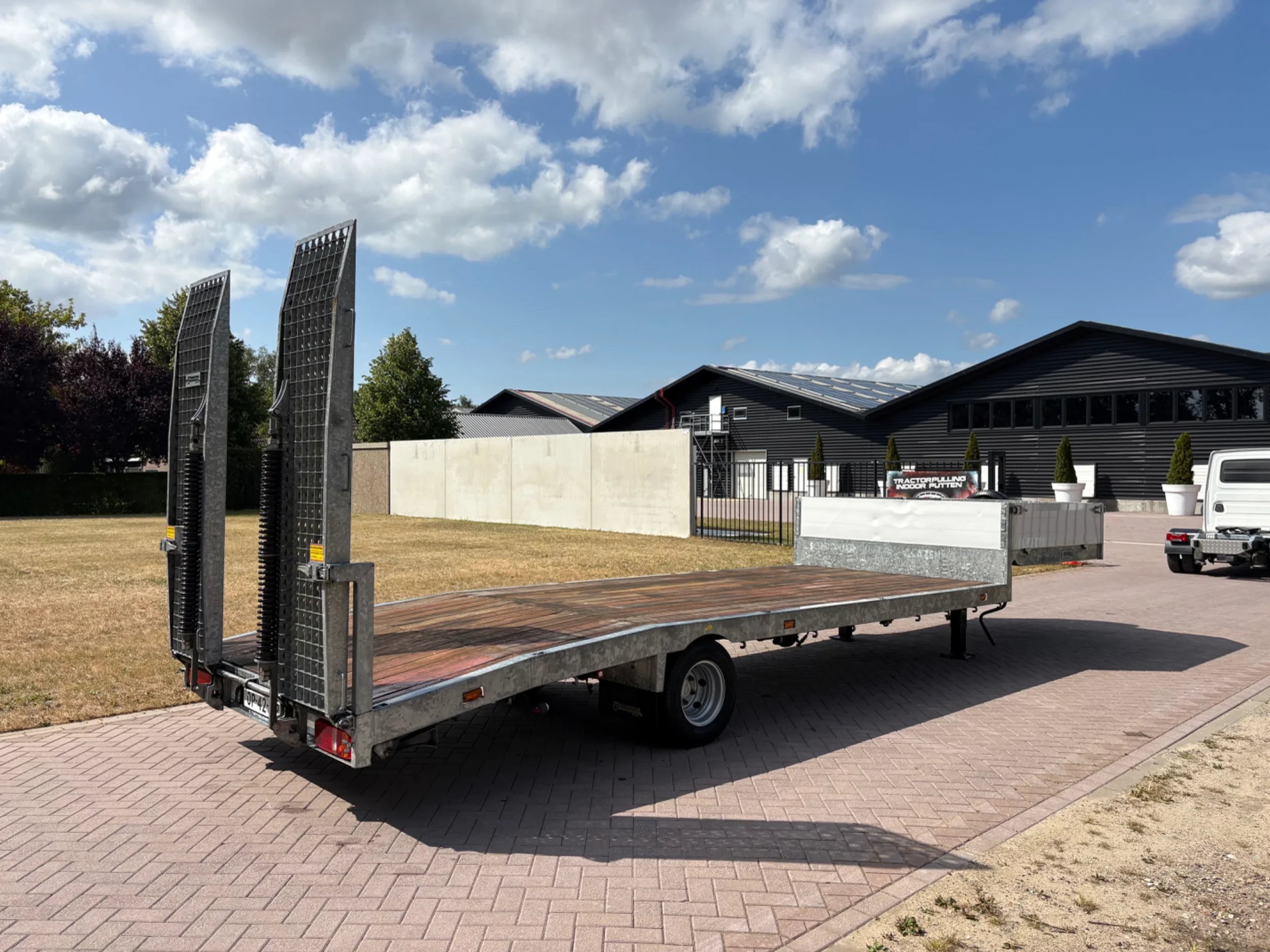 Veldhuizen P45-1 2017 - Be oplegger semi dieplader 5 TON zdjęcie 6