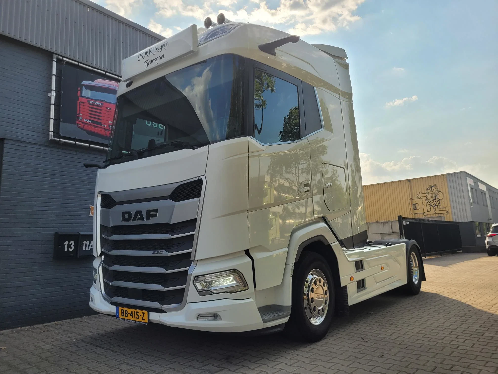 DAF XG 2022 - 530 4x2 steel /air pto prep afbeelding 1