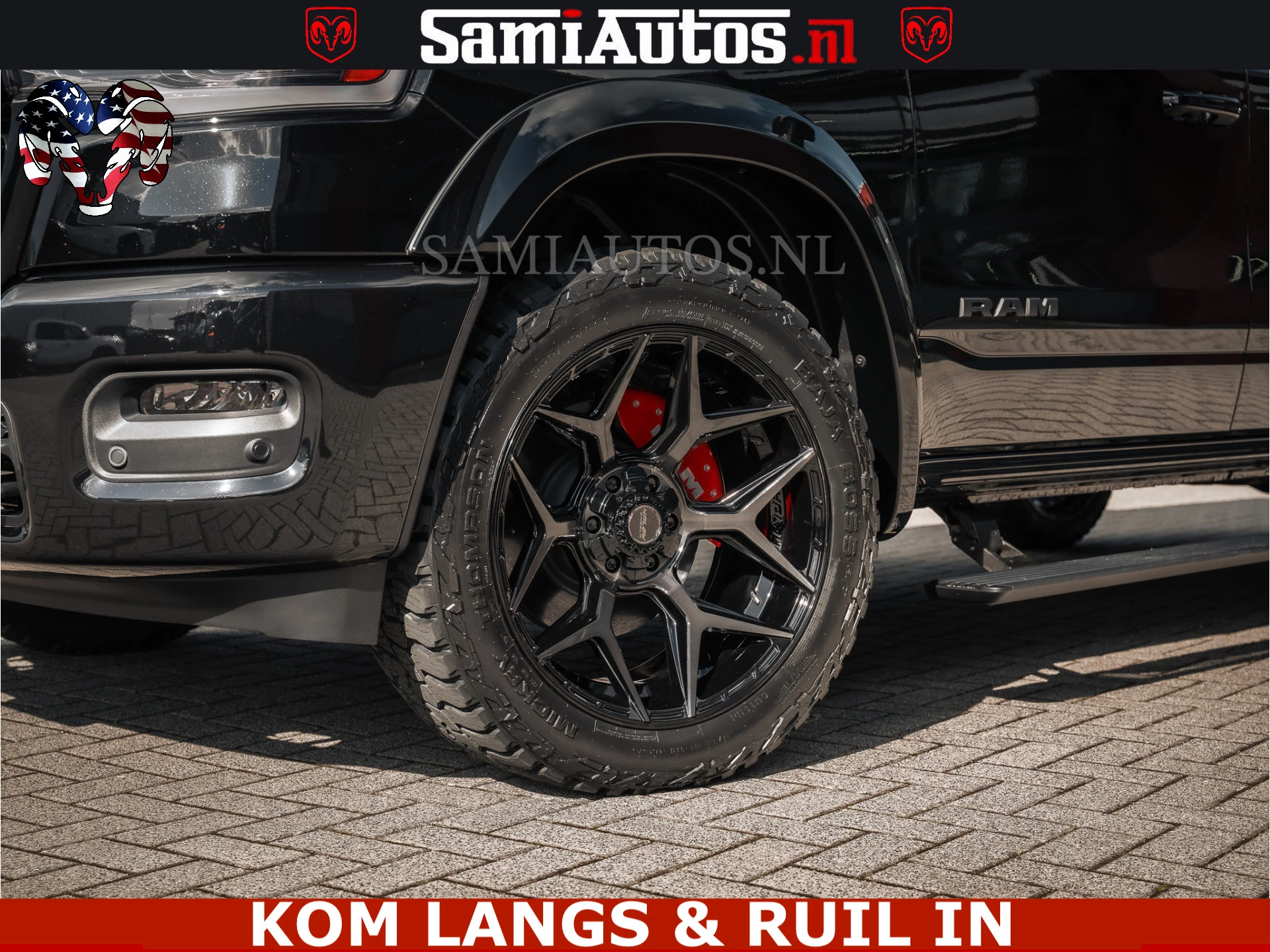 Dodge Ram Pick-Up 2024 - HULK Pack | Limited Night H.O 540HP 706Nm | Massage + Full Option | De Meest Luxe en Volle in zijn Klasse | Hulk Pack is meer prijs | Bild 13