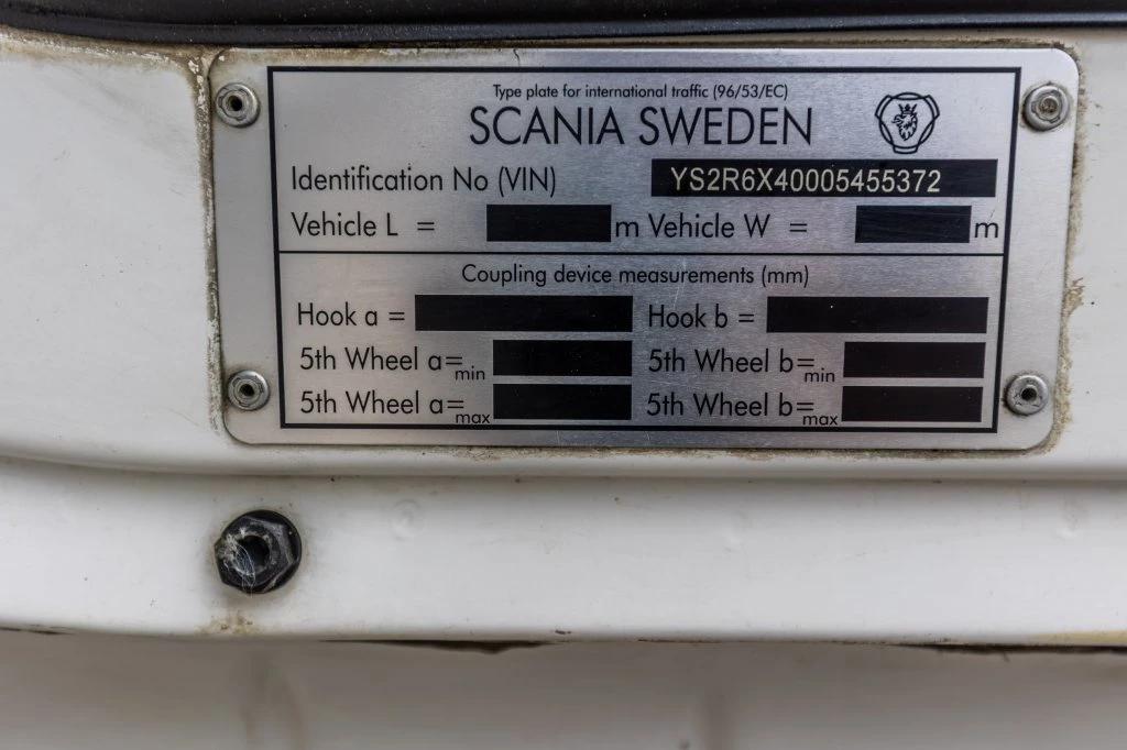 Scania 2017 - R580-6x4-Intarder-BIG AXLES изображение 26