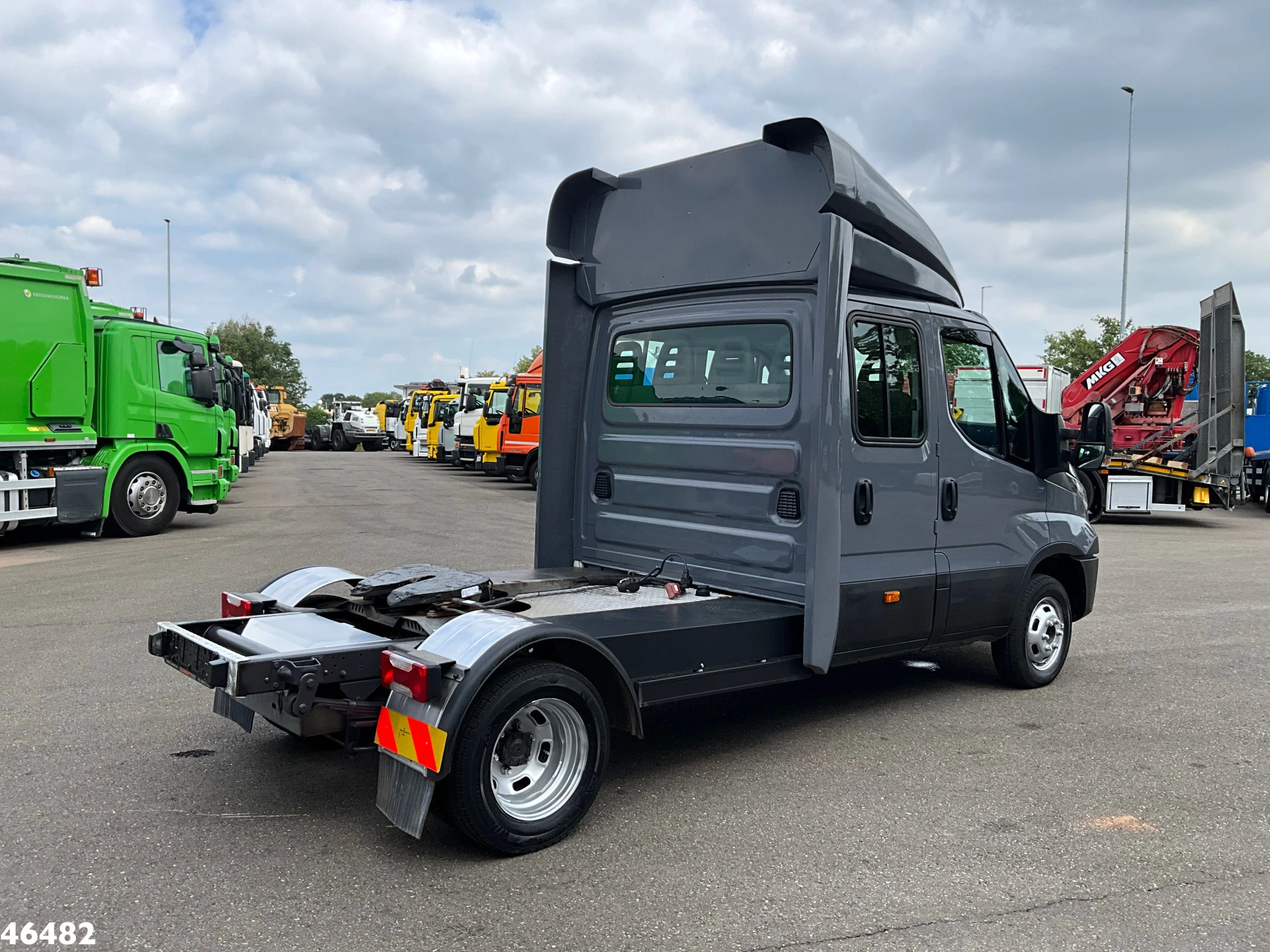 Iveco Daily 2019 - 50C21 + Kuiper KPRO54 gesloten laadbak BE-Combi Just 31.119 km! afbeelding 37