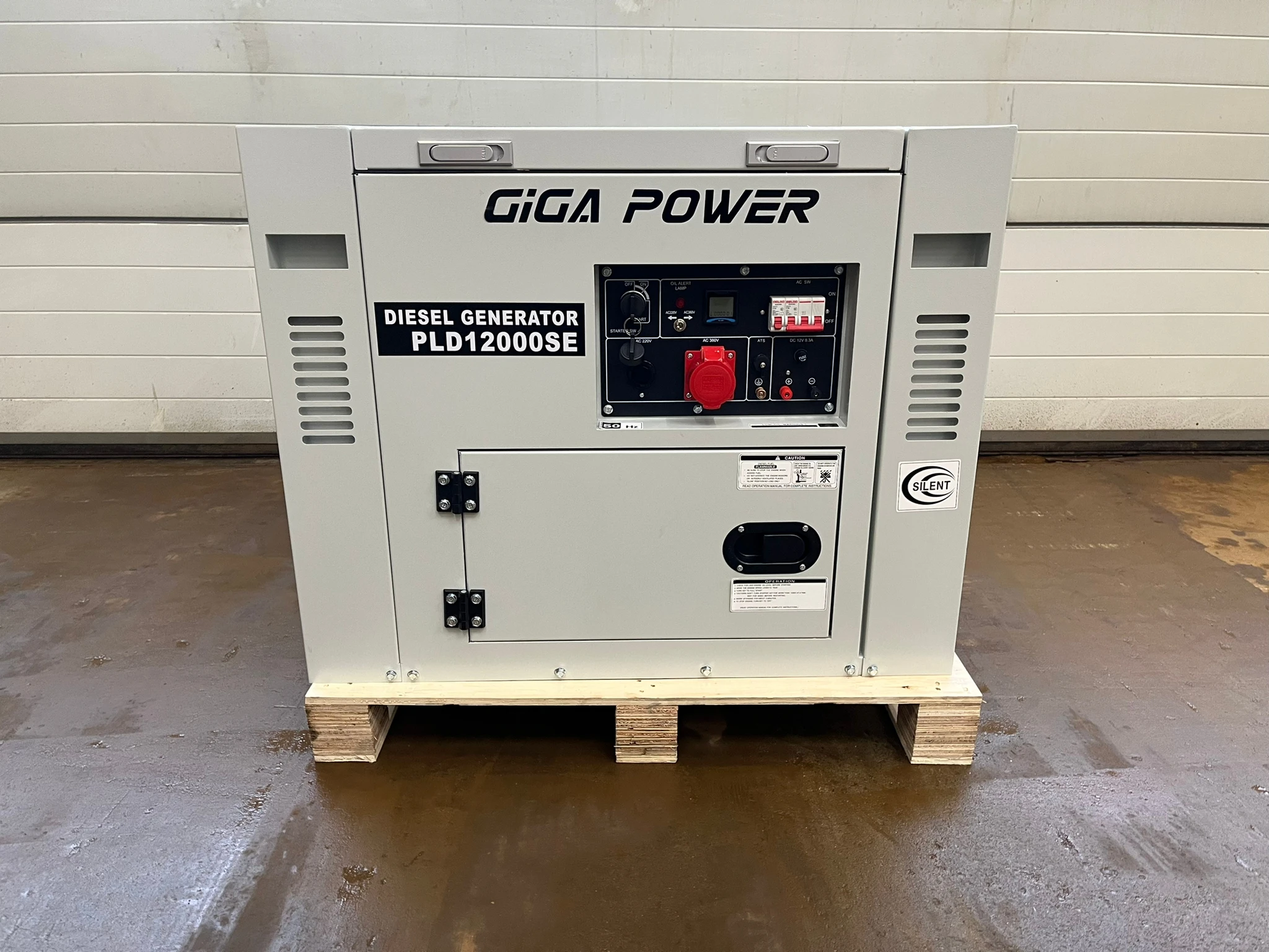 Giga power PLD12000SE 10 kVA silent generator 2022 afbeelding 1