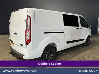 Ford Transit Custom 2023 - 2.0 TDCI 130pk L2H1 Dubbele Cabine Euro6 Airco | 6-Zits | LED | Cruisecontrol | Trekhaak zdjecie 10