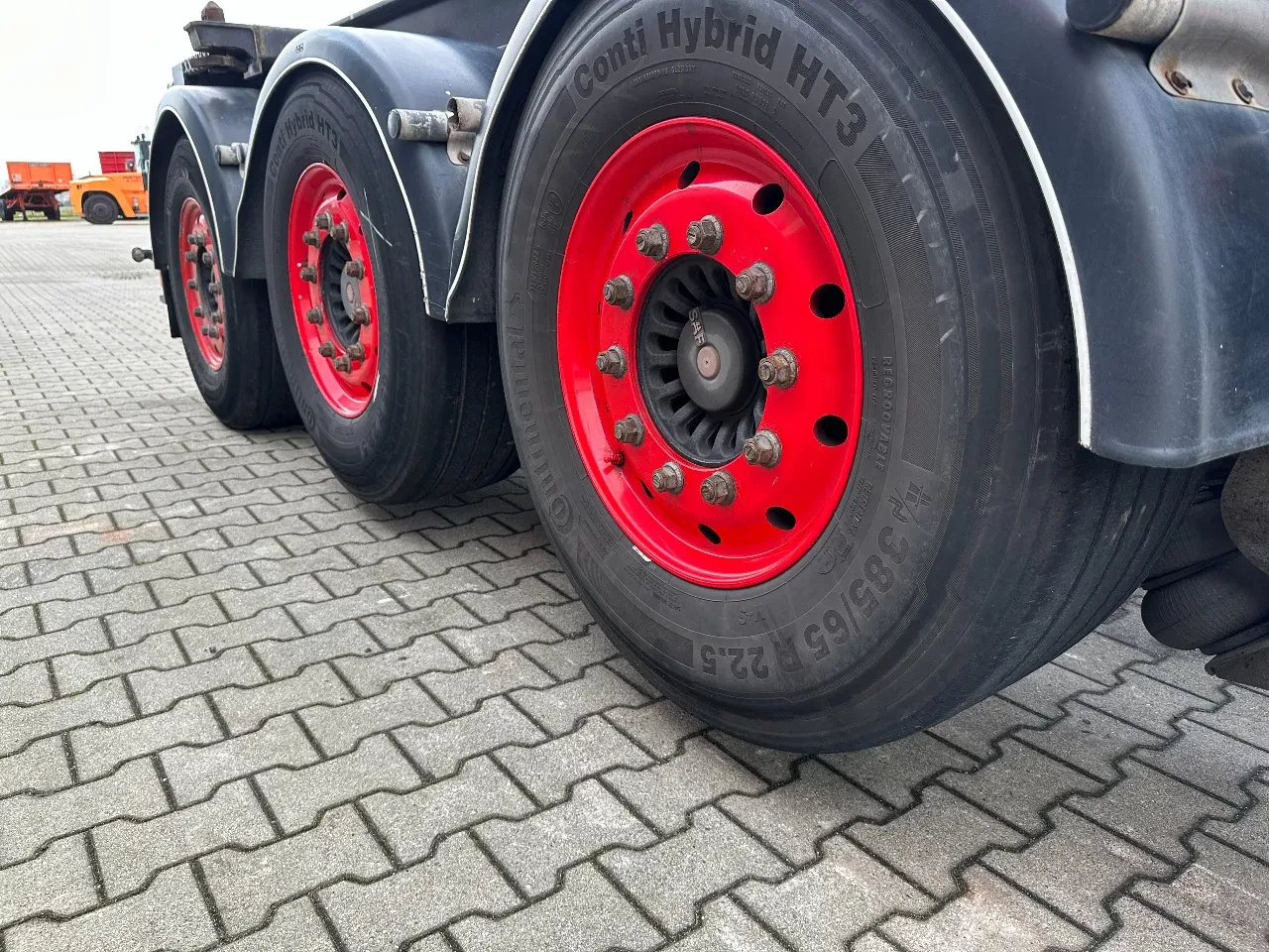 Van Hool 2005 - 20FT Tipping-chassis, ADR (EX/II, EX/III, FL, AT), SAF + DISC, 2 liftaxles изображение 19