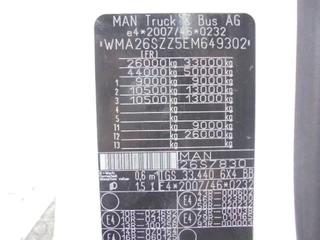 MAN TGS 2014 - 33.440 ZAND ZUIGER obrazek 38