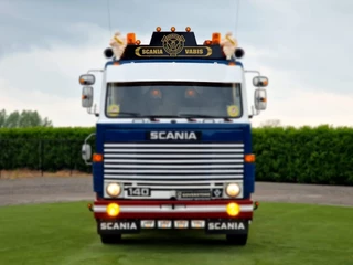 Scania LB140 V8 1976 - 350 HP 6x2 Oldtimer - Perfect shape - Private owned/No VAT image 48