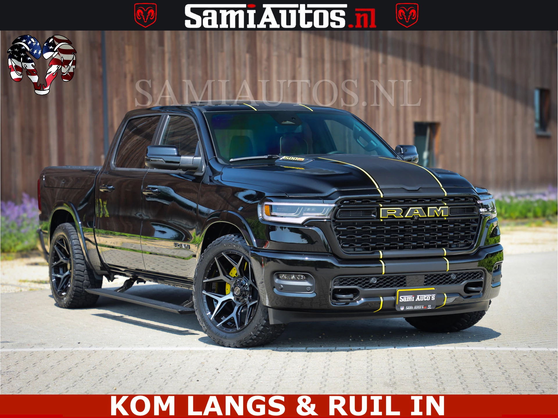 Dodge Ram Pick-Up 2024 - Limited Night Sport High Output 540HP 706Nm | Massage + Full Option | De Meest Luxe en Volle in zijn Klasse | zdjęcie 30