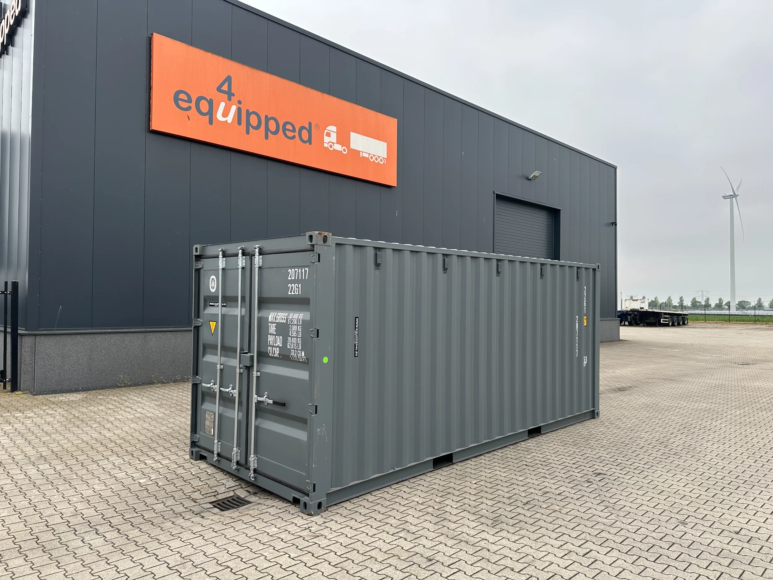 YANGZHOU 2026 - NEW (ONE-WAY) 20FT ISO DV 8'6" STANDARD container, 6x available obrázek 1