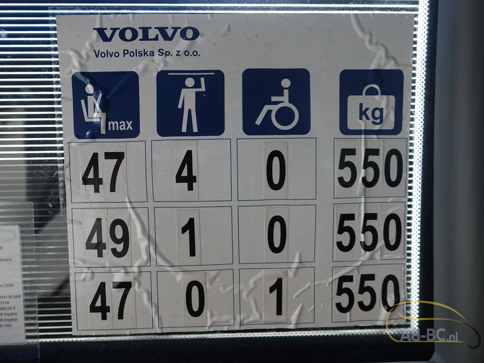 Volvo 9500 - 50 Seats, Euro 6 2016 afbeelding 68