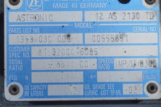ZF N/A 2009 - 12AS2130TD TGS 81 32004-6085 obrazek 5