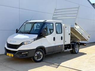 Iveco Daily 2020 - 35C14 2.3 Kipper Dubbele Cabine Kist Dubbellucht 6 Stoelen Airco Cruise Control 3,5t Trekhaak Luchtgeveerde stoel for sale