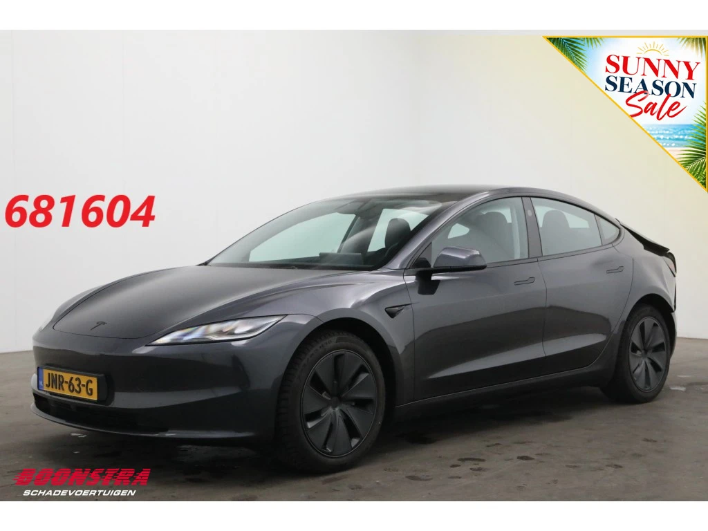 Tesla Model 3 2025 - RWD 60 kWh Fahrbereit Pano LED ACC Leder Camera SHZ immagine 1