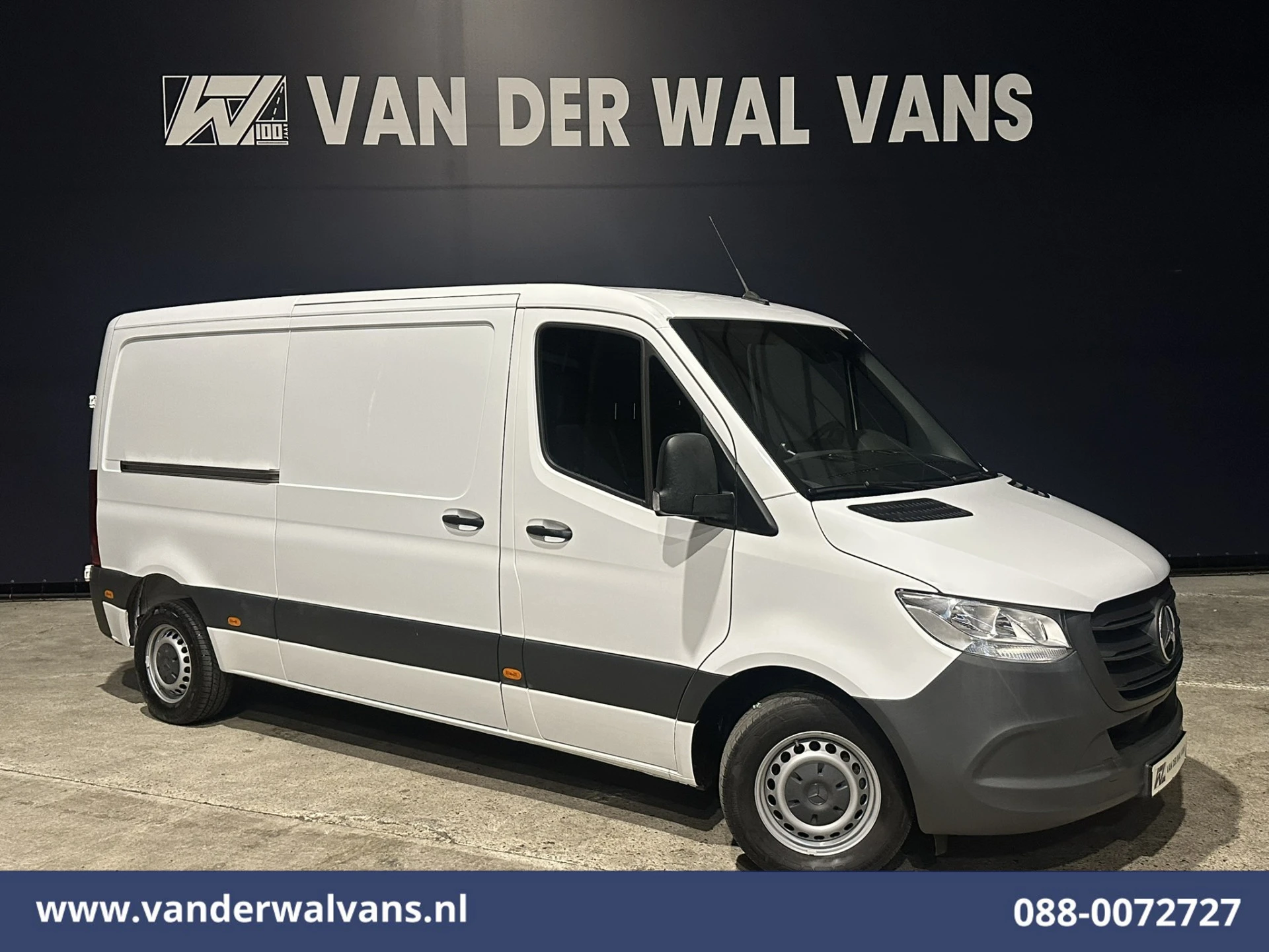Mercedes-Benz Sprinter 2021 - 314 CDI 143pk L2H1 Euro6 Airco | Camera | Navigatie | Apple Carplay | Cruisecontrol afbeelding 1