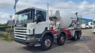 Scania P 1998 - P114-340 8x4 Mixer Full Steel Spring afbeelding 1