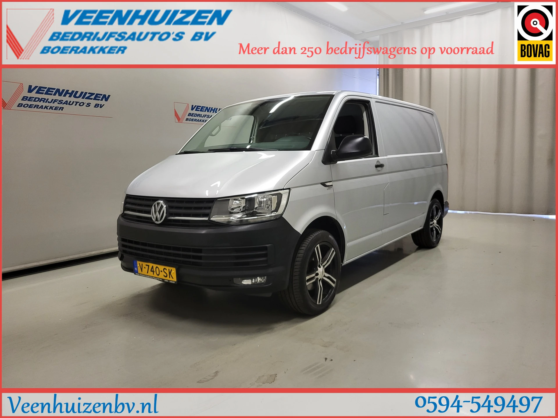 Volkswagen Transporter 2018 - 2.0TDI Trekhaak Euro 6! afbeelding 1