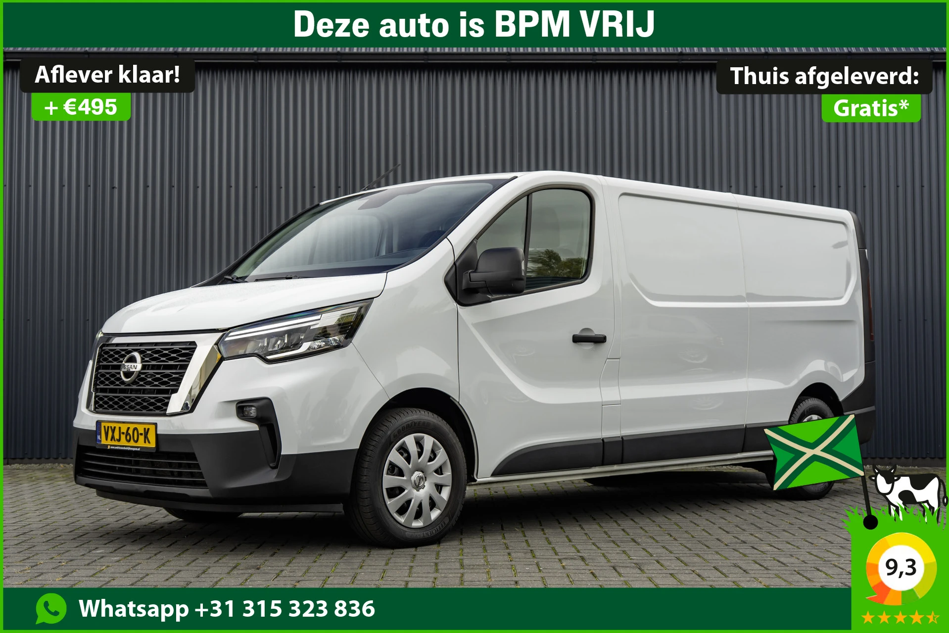 Renault Trafic 2023 - / Primastar **dCi | L2H1 | Automaat | 150 PK | LED | Cruise | Airco | PDC | Euro 6** imagem 1
