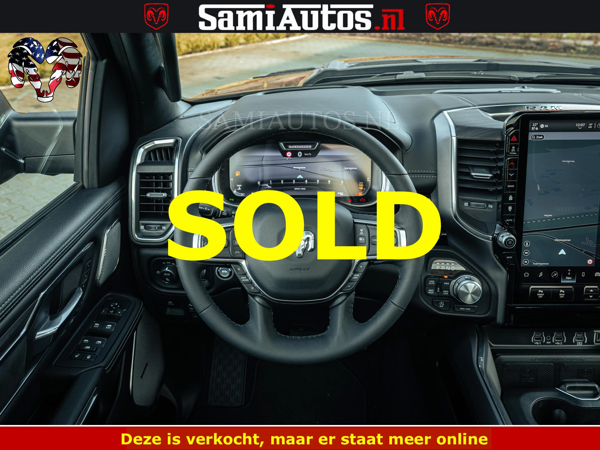 Dodge Ram 1500 2024 - Night Premium | Full Option | De Meest Luxe Pick-Up in zijn Klasse | obrázek 65
