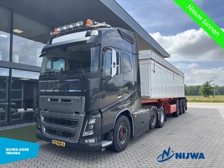 Volvo FH 2017 - FH16 750 6x2/4 i.c.m. KWB P3 oplegger met Hiab 1185 83 kraan immagine 1