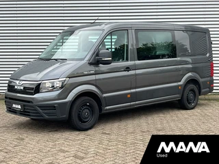 MAN TGE 2022 - 3.180 L3H2 DC • Indium Grey • trekhaak • navi • apple carplay • android auto • camera te koop