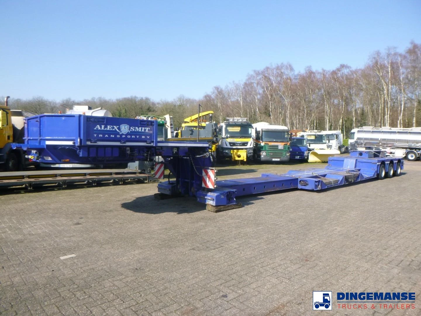 Nooteboom 3-axle lowbed trailer Euro-48-03 1993 obrázek 1