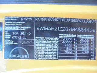 MAN TGA 2007 - 26.440 RETARDER NL TRUCK изображение 21